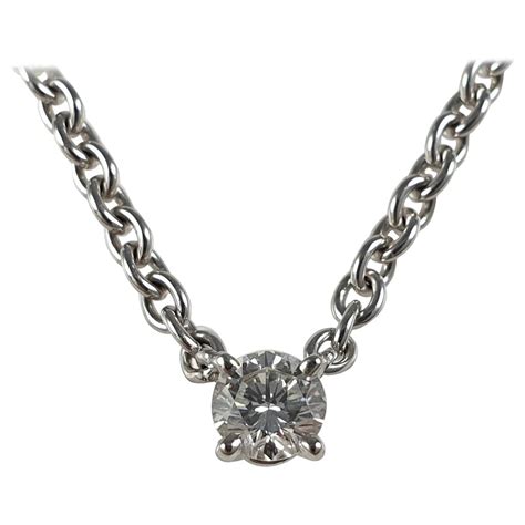 cartier necklaces diamond|cartier diamond necklace solitaire.